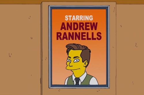 marvins-back-with-whizzer: So Andrew Rannells guest starred on The Simpsons (and it was amazing)