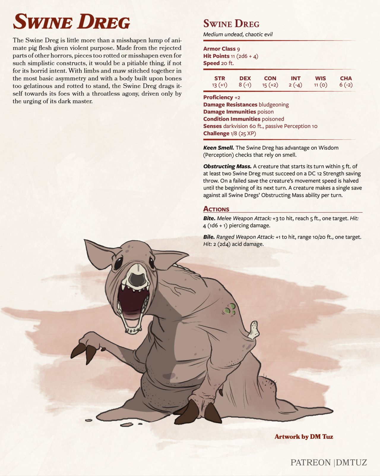 Dungeon Master Tuz's Tools of Trade — Unbound Monsters - Thermopod Somehow,  in the