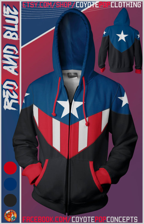 geek-studio:These awesome Superhero Hoodies by Coyote Pop are available for preorder until January 23rd! I really want that Spider-Gwen one