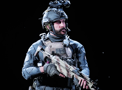 travelllar: Call of Duty Modern Warfare Gifs [15/∞] - SAS Operative Cap. John Price.