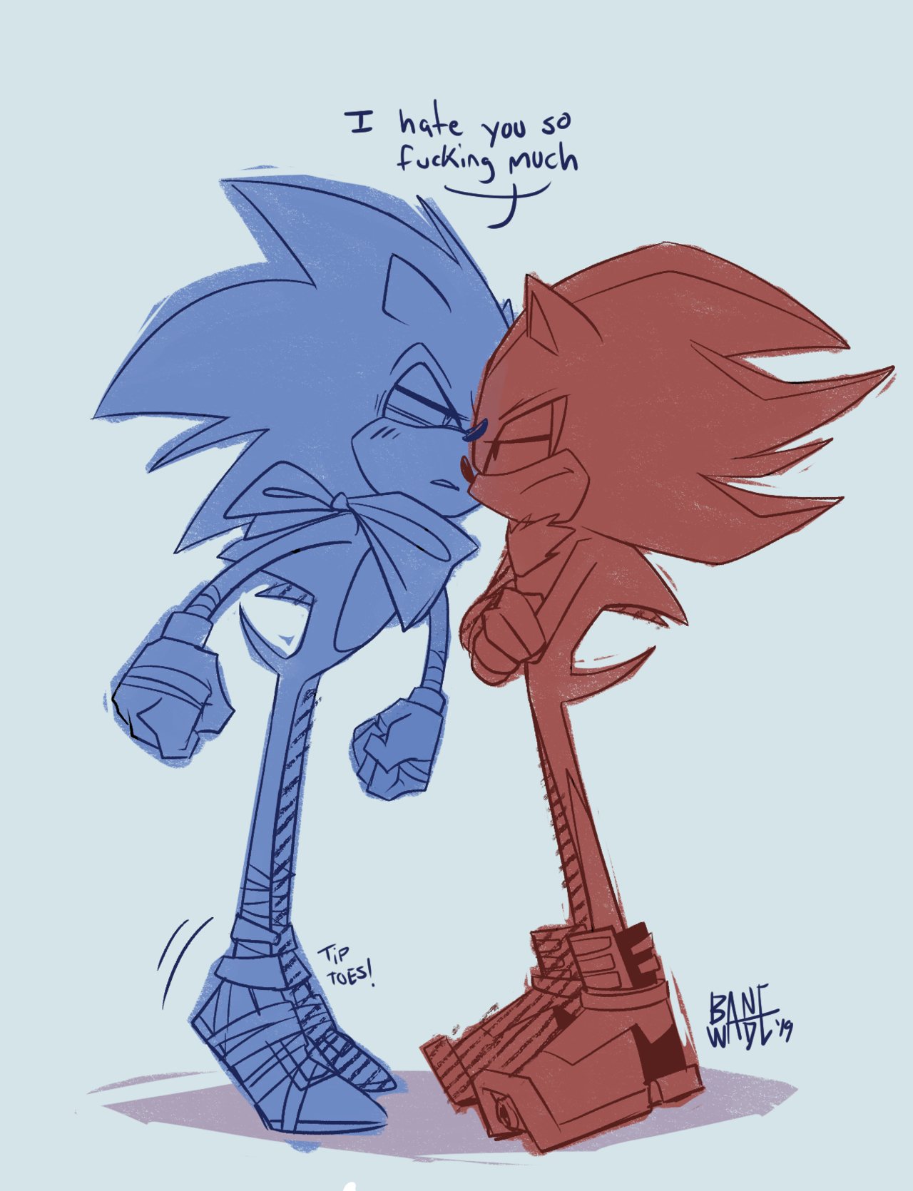 Do people ship Sonic and Shadow?