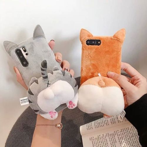 Want or need? Fluffy corgi butt iPhone case! Link in Bio @kawaiipicky • • • • • From Instagram