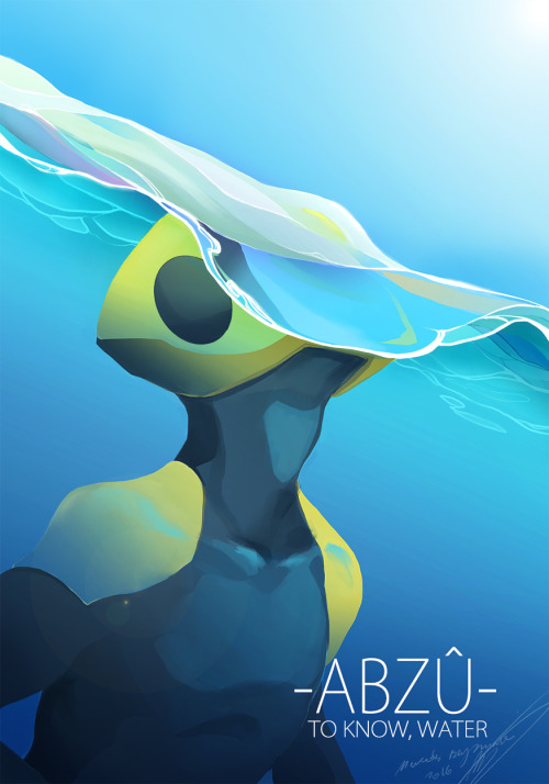 Quick ABZU fanart to keep drawingThis is available as print!