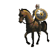 the knight on horseback