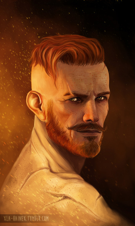 xla-hainex: Olgierd von Everec, a character from witcher’s latest dlc Hearts of Stone. couldn’t resi