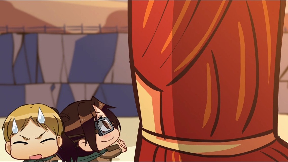 jieshark:  Ahhhhhh～Moblit is so cuuuuuute！！！≧∇≦（So is Hanji！！！