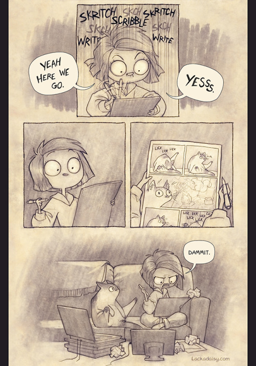 lackadaisycats: I never did share the full version of this comic here (arguably, that was for the b