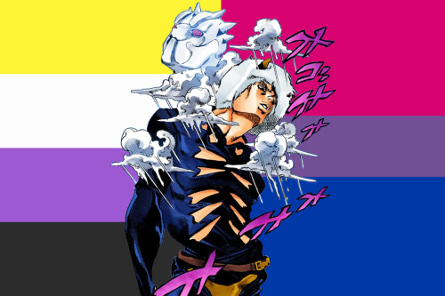 Weather Report from Jojo’s Bizarre Adventure is nonbinary and bisexual!