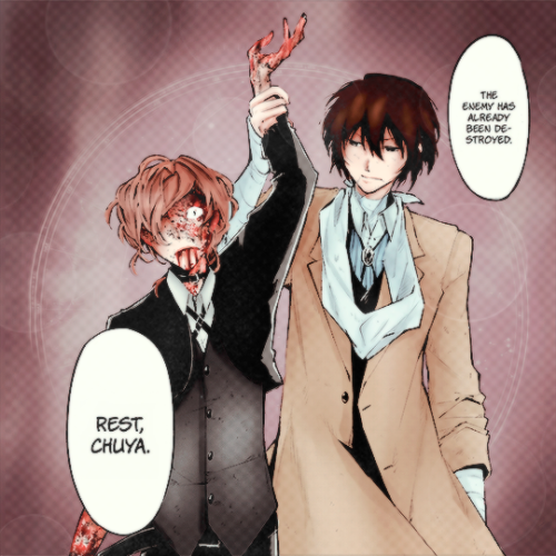 akutagawaas: Dammit…Shitty Dazai..Why didn’t you stop me the moment it was over…
