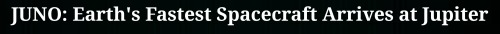 NASA‘s Juno: Spacecraft Has Successfully Entered Orbit Around The Gas Giant Jupiter. 