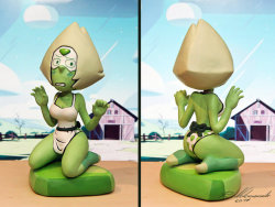 eyxxx: eyzmaster:  SU: Peri Commission by Arnne   My cute Peri apron drawing, now in 3D! Thanks to a wonderful custom sculpt by Arnne  Sculpture &gt; Figurative&quot;&gt;         She’s very talented, check out her impressive work!! You can find