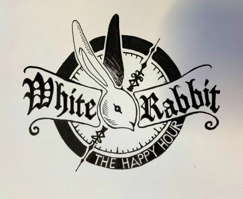 Logo design / The front & window seal / Bar White Rabbit.:3