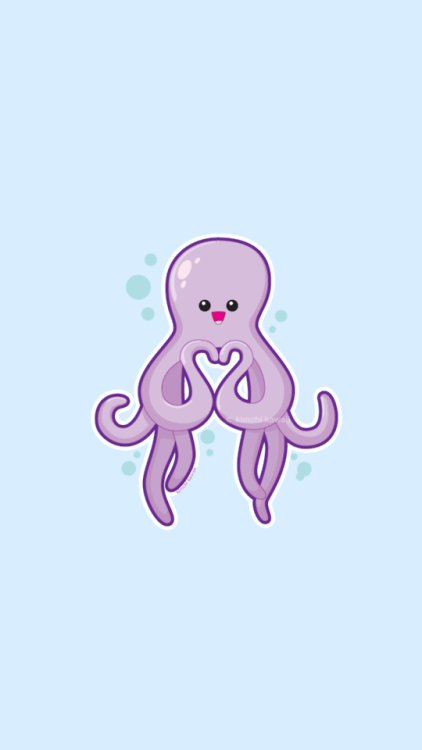 princessbabygirlxxoo - Octopus lockscreens!