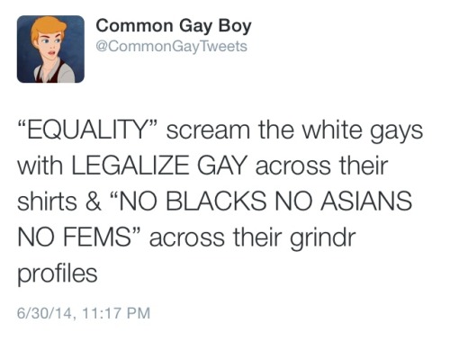 stopwhitepeopleforever:CAN YOU SAY THAT ONE MORE TIME???? THE WHITE GAYS ARE A BIT HARD OF HEARING W