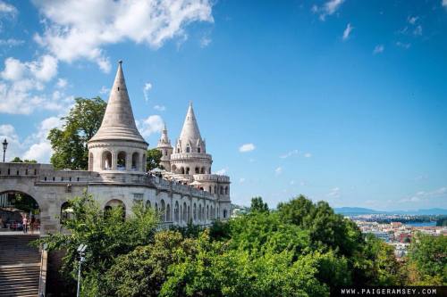 One more shot of Fishermans Bastion. It is such a unique and beautiful feature of the Buda Hills. It