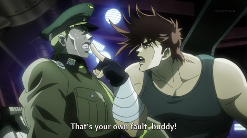 sailorsamus:  I like that Joseph Joestar actually thinks about these things. 