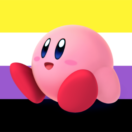 circulargoat: kirby is commonly referred to with gender-neutral pronouns in japan so have some nb ki