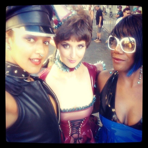 Yep, I spent Folsom with the pretty bitches. www.gwendolynjane.com Lust Designs Miss Nikki Lux