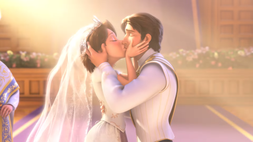 The Wedding Ceremony and Kiss (1)