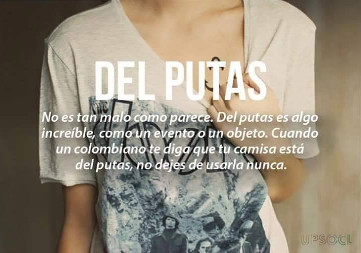 bobohijueputa:  Algunas palabras que solo los colombianos entendemos.