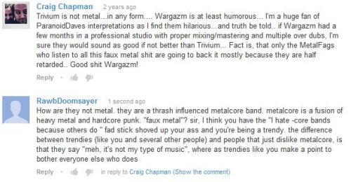 I like metalcore, deathcore, and all that jazz. You don’t? That’s fine, I respect your o