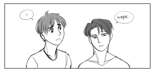 pipiguns:  another conversation i had with karen that only involved smilies  we are a whole treasure trove of possible ereri conversations 