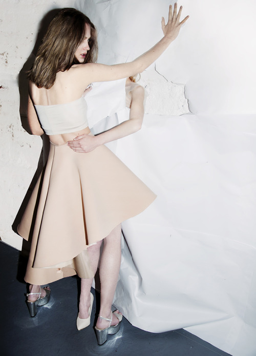 anetabenedict:  editorial shooting for czech designer ODIVI.   
