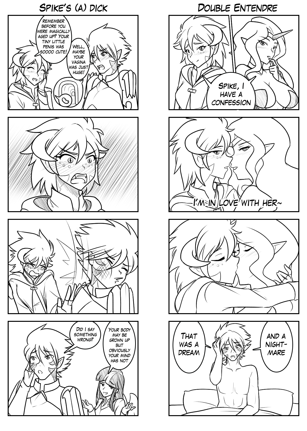 mlpnightmarewar: Magic can make sure sexy, not smart Apologies for the lack of content
