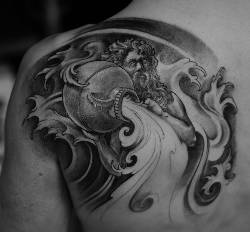 eyebrowsbetterthanyourfutur-blog:  A zodiac piece for those who are AquariusAbsolutely