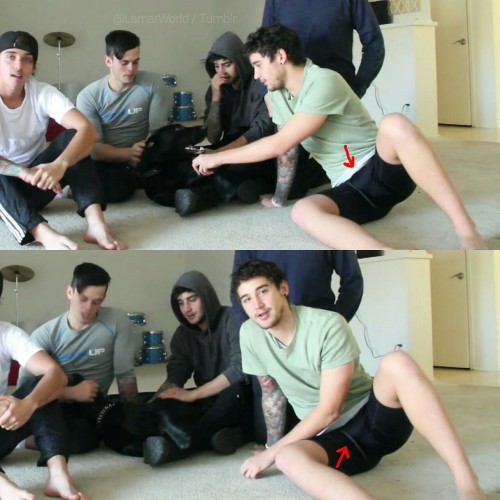 lamarworld:  Luke Brooks ass & bulge 