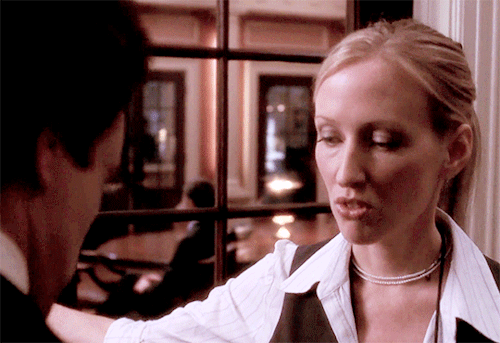 wexler:josh/donna + checking each other out