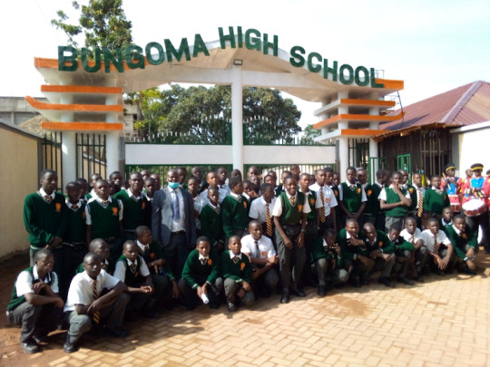 KSh.3 Million Bungoma High School Gate With A Cell Elicit Mixed Reactions