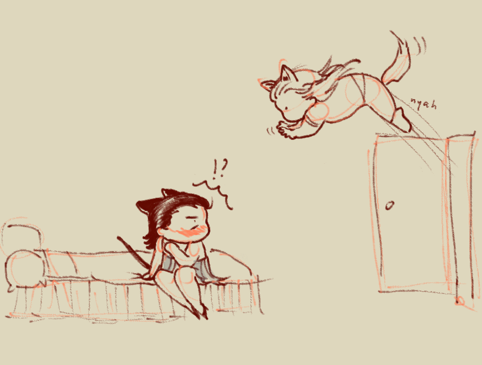 thacmis:   Happy Valentine’s Day! &lt;3 Illustration for the following fluffiness,