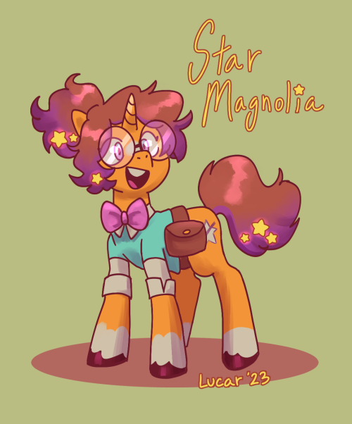 One Star Magnolia For @punkitt-is-here! They Were Sooooo Fun To Draw, I Love Star Motifs So So Much :O)