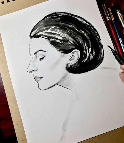 Sketching Silvana Mangano– Elizabeth YooInstagram / Twitter / Website / Etsy