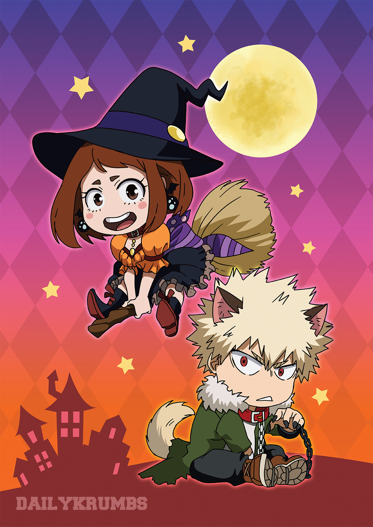 Kacchako 💥🖤 — dailykrumbs: 🎃 Kacchalloween Prints on...