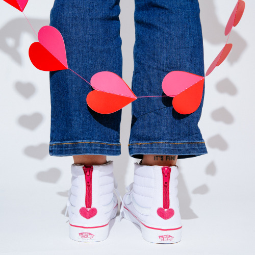 Dream date includes shopping for cute shoes and no one there to tell us no. Shop the Valentines Sk8-