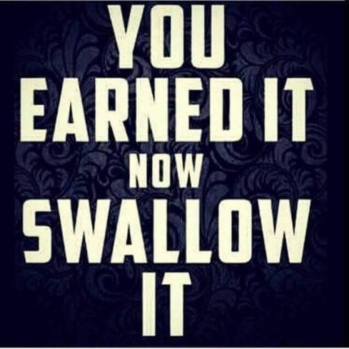 Porn photo nymphindet313:  Yup, swallow every drop