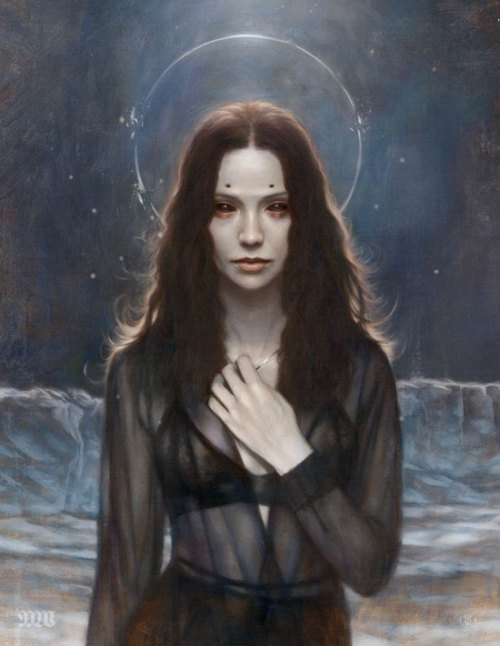 ‘Serena’-My contribution to the 'Wonder Winterland’ show at Atomica gallery which 