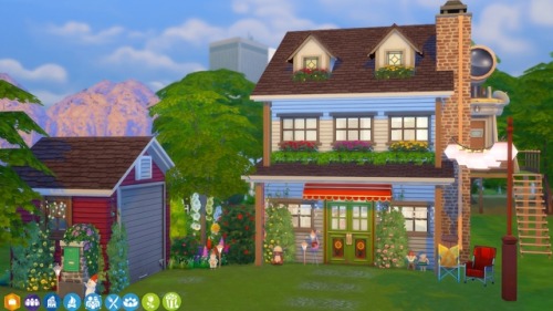 windyearth: cozy cabana v2I needed a bigger house for my legacy so i made a bigger version of c