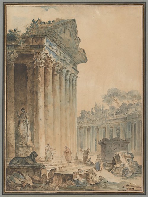 XXX hismarmorealcalm:  Hubert Robert  (1733–1808) photo