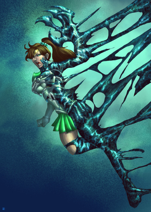 princess-viola:Sailor Jupiter Symbiote by cric