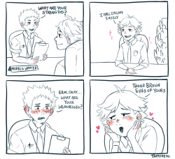 taffydesu:  Oikawa got the job at the end.