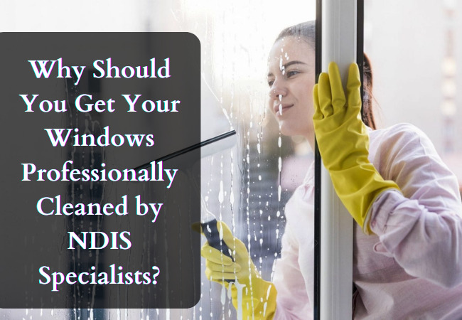 Why Should You Get Your Windows Professionally Cleaned by NDIS Specialists?