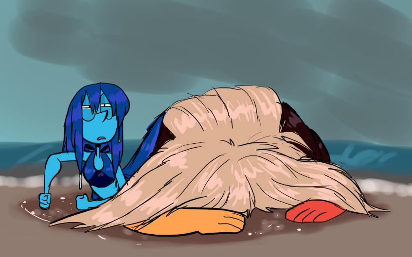 no-mi-torta:  i want jasper and lapis to bond over hating peridot   ((my cat’s