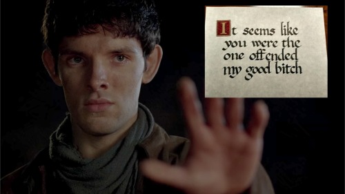 screenwritr:Merlin + Shakesphere/Literature. (Based off of)