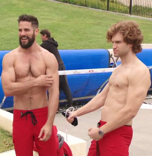 hotashellcelebmen:  More here :https://auscaps.me/2017/07/09/brant-daugherty-keegan-allen-and-galen-gering-shirtless-in-battle-of-the-network-stars-1-02/
