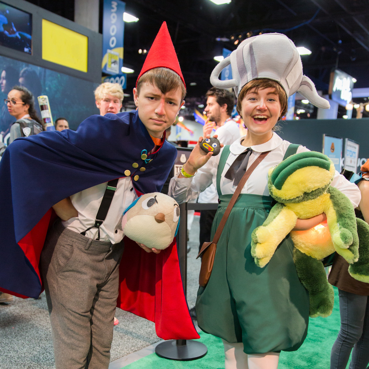 Cartoon Network — Wirt & Greg at ComicCon. Enter your costume in our...
