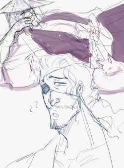 yourspaghettiisgettingc0ld:Rough doodles I&rsquo;ve been procrastinating on saving