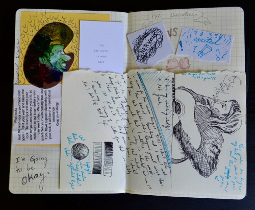 artyging:june journal pages feat. my current problematic favorite person, girlpool lyrics, thoughts,